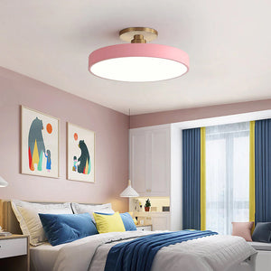 Modern Circular Flush Mount Ceiling Light | Energy-Efficient LED Fixture with Long Lifespan for Bright Spaces 14