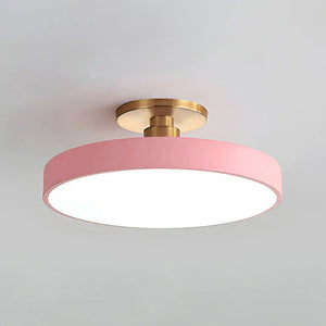 Modern Circular Flush Mount Ceiling Light | Energy-Efficient LED Fixture with Long Lifespan for Bright Spaces 15