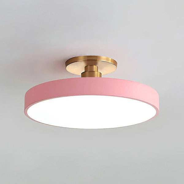 Modern Circular Flush Mount Ceiling Light | Energy-Efficient LED Fixture with Long Lifespan for Bright Spaces 15