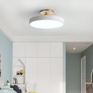 Modern Circular Flush Mount Ceiling Light | Energy-Efficient LED Fixture with Long Lifespan for Bright Spaces 16