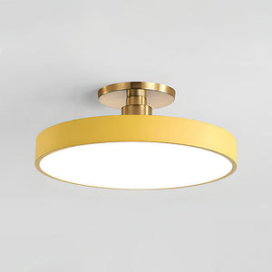 Modern Circular Flush Mount Ceiling Light | Energy-Efficient LED Fixture with Long Lifespan for Bright Spaces 17