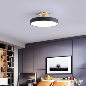 Modern Circular Flush Mount Ceiling Light | Energy-Efficient LED Fixture with Long Lifespan for Bright Spaces 2