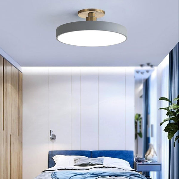 Modern Circular Flush Mount Ceiling Light | Energy-Efficient LED Fixture with Long Lifespan for Bright Spaces 5