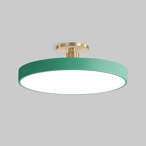 Modern Circular Flush Mount Ceiling Light | Energy-Efficient LED Fixture with Long Lifespan for Bright Spaces 7