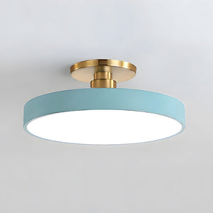 Modern Circular Flush Mount Ceiling Light | Energy-Efficient LED Fixture with Long Lifespan for Bright Spaces 9