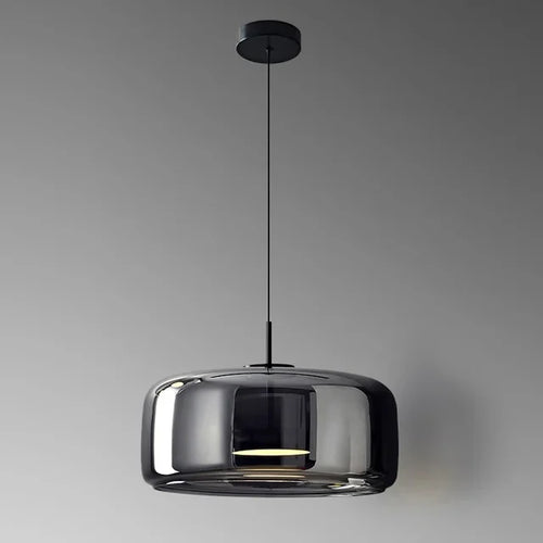 Glass Pendant Light - Orbolux - Modern Ceiling Fixture - Elegant Home Lighting