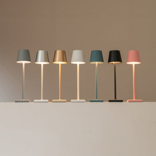 Portable Table Lamp – Luminzo – Rechargeable LED Light – Touch Control Dimmable