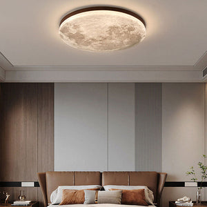 LED Ceiling Light – Lunara – Minimalist Wood Design – Warm Ambient Glow