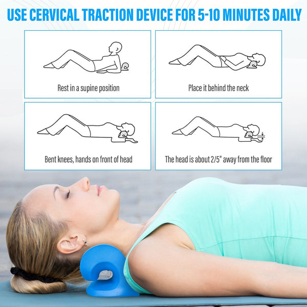 Neck Helper | Neck Pain Stretcher with Premium Foam Support ? Effective Relief for Neck Fatigue 1