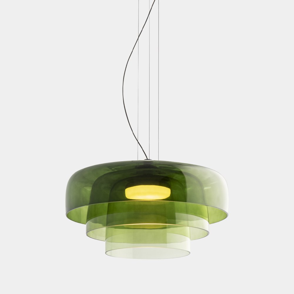Glass Pendant Light – Nordira – Modern Ceiling Lamp – Adjustable Kitchen Lighting