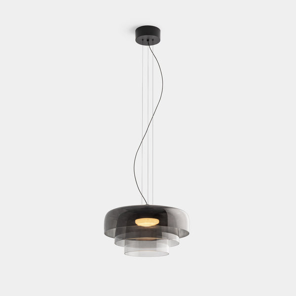 Glass Pendant Light – Nordira – Modern Ceiling Lamp – Adjustable Kitchen Lighting