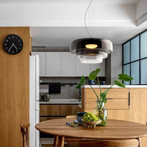 Glass Pendant Light – Nordira – Modern Ceiling Lamp – Adjustable Kitchen Lighting