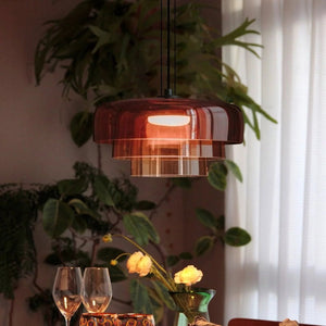 Glass Pendant Light – Nordira – Modern Ceiling Lamp – Adjustable Kitchen Lighting