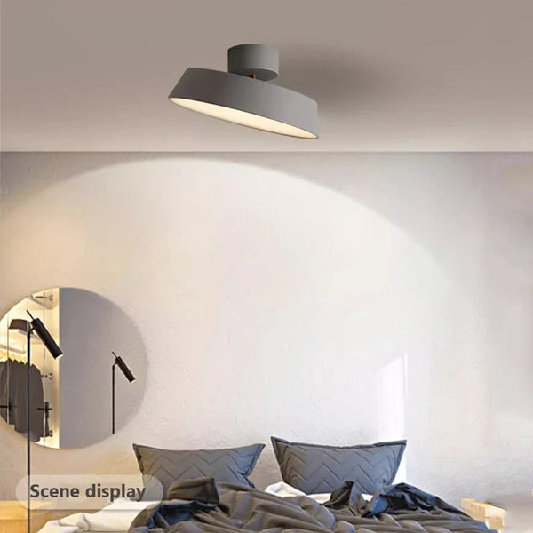 LED Ceiling Light - Vistaro - Rotatable Spotlight Design - Modern Room Lighting