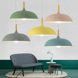 Ceiling Pendant Light - Oakenloft - Scandinavian Wood Design - Modern LED Fixture