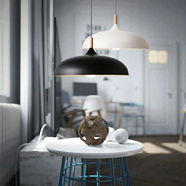 Ceiling Pendant Light - Oakenloft - Scandinavian Wood Design - Modern LED Fixture
