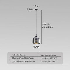 Glass Lamp - Luminara - Minimalist Lighting - Modern Home Decor