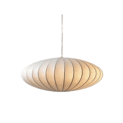Silk Pendant Light - Solaira - Japandi Ceiling Lamp - Modern Home Decor