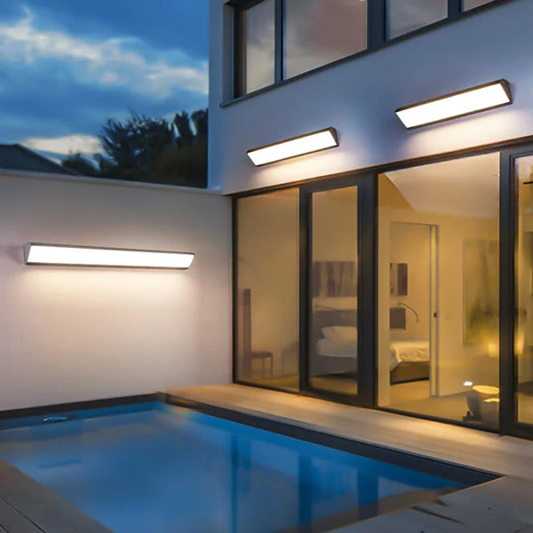 Outdoor Wall Light - Glowscape - Waterproof LED Fixture - Modern Garden Lighting