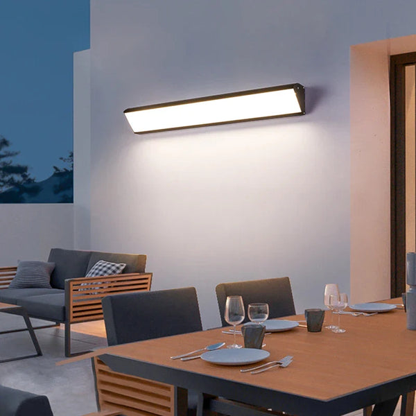 Outdoor Wall Light - Glowscape - Waterproof LED Fixture - Modern Garden Lighting