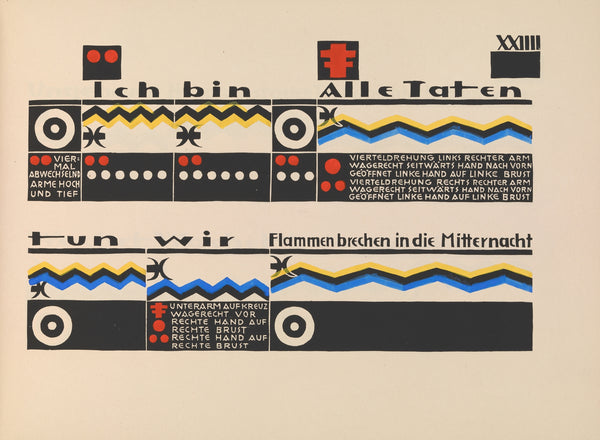 Abstract Wall Art | Bauhaus Choreography