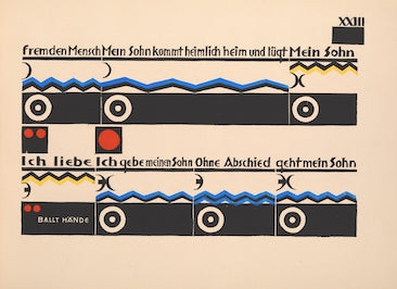 Abstract Wall Art | Bauhaus Rhythm