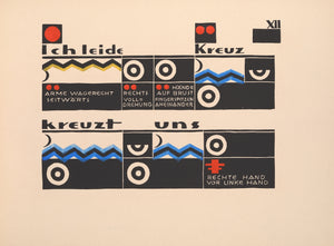 Abstract Wall Art | Bauhaus Rhythm
