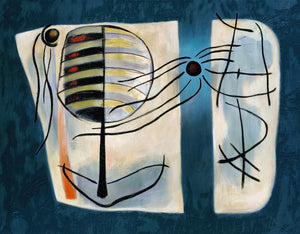 Abstract Wall Art | Midnight Orbit