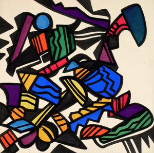 Abstract Wall Art | Carnival Mosaic