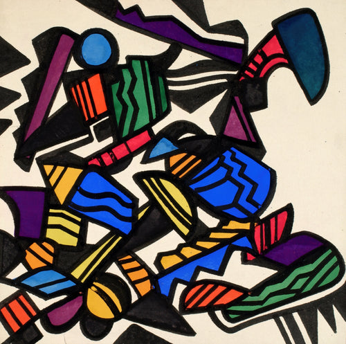 Abstract Wall Art | Carnival Mosaic