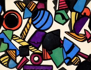 Abstract Wall Art | Carnival Mosaic