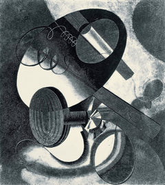 Abstract Wall Art | Mechanical Cubism