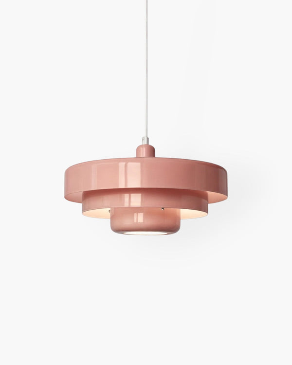 Pendant Ceiling Light - Cascadia - Retro Orange Style - Modern Statement Lighting