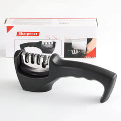 ProSharp | 4-Stage Knife Sharpener with Ergonomic Handle & Safety Grip | Versatile Tool for Kitchen Knives and Scissors 5