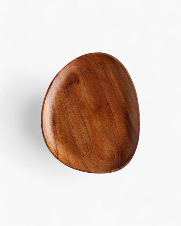 Wooden Serving Tray - Jardena - Rustic Platter Set - Natural Kitchen Decor
