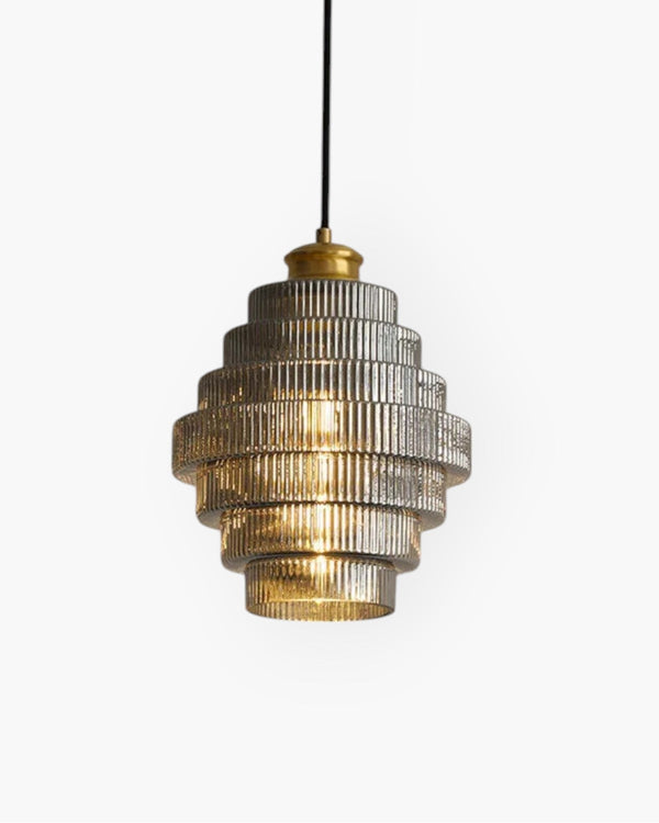 Pendant Ceiling Light - Echelara - Tiered Modern Design - Artistic Statement Lighting
