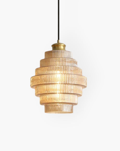 Pendant Ceiling Light - Echelara - Tiered Modern Design - Artistic Statement Lighting