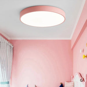 Ceiling Light - LuminaWood - Nordic Wooden Design - LED Circular Lamp