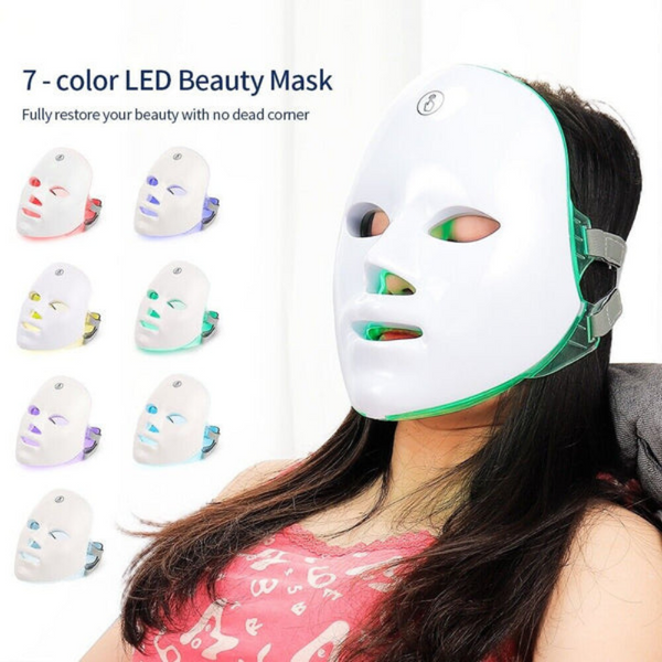 Radiant Glow | LED Face Mask with 90 Medical Grade Lights ? Anti-Aging Red Light Therapy for Youthful Skin 6