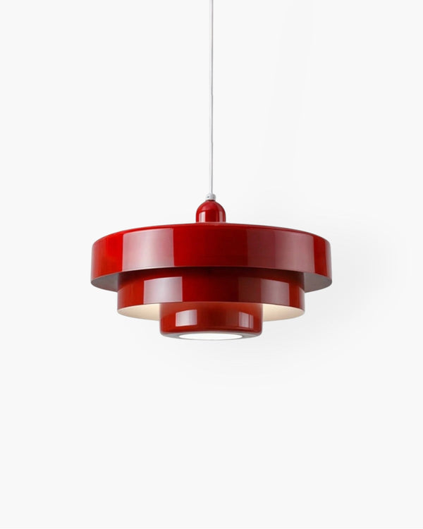 Pendant Ceiling Light - Cascadia - Retro Orange Style - Modern Statement Lighting