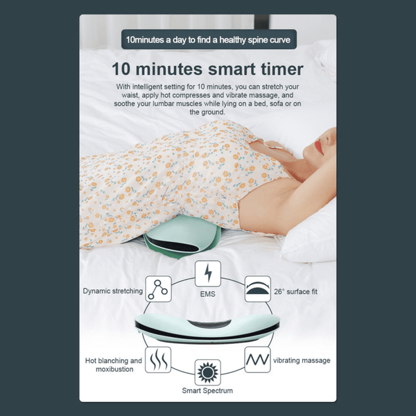 RelaxEase | Electric Lower Back Massager with Heat Function ? Soothing Relief for Back Pain 6