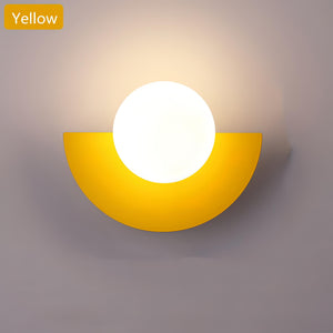Wall Lamp - Lumina - Nordic Semicircle Design - LED Lighting Fixture