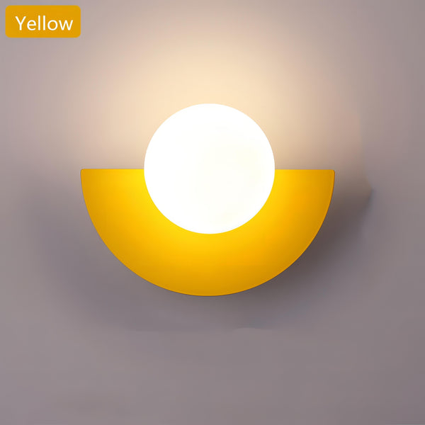 Wall Lamp - Lumina - Nordic Semicircle Design - LED Lighting Fixture