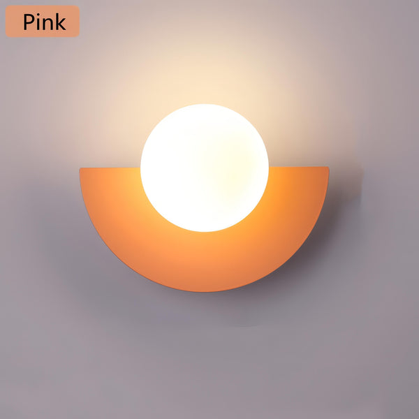 Wall Lamp - Lumina - Nordic Semicircle Design - LED Lighting Fixture