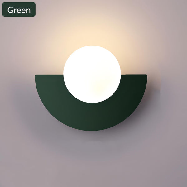 Wall Lamp - Lumina - Nordic Semicircle Design - LED Lighting Fixture