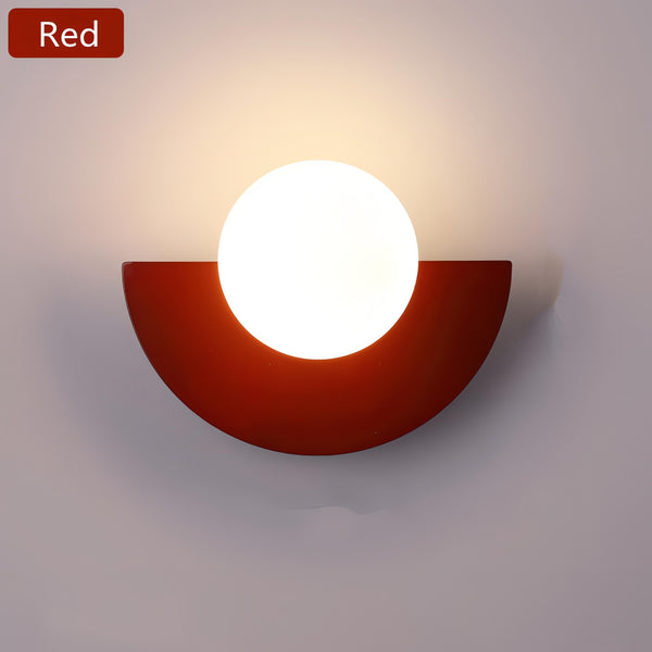 Wall Lamp - Lumina - Nordic Semicircle Design - LED Lighting Fixture
