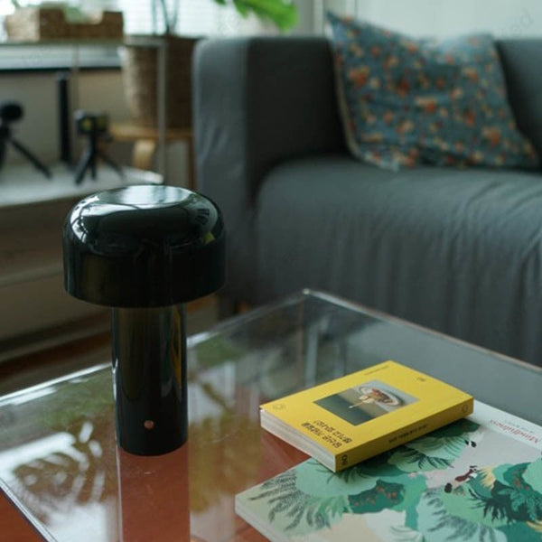 Touch Bedside Lamp – Glimora – Portable USB Rechargeable – Modern Room Lighting