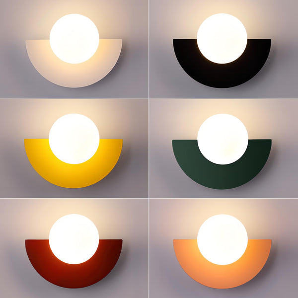 Wall Lamp - Lumina - Nordic Semicircle Design - LED Lighting Fixture