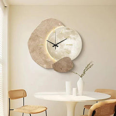 ArtiGlow | Scandinavian Bamboo Wall Clock — Silent Natural Wood Design