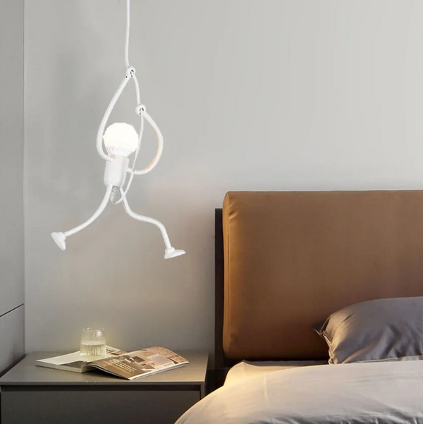 Iron Man Pendant Light – Lumiron – Modern Industrial Style – Fun Ceiling Lighting